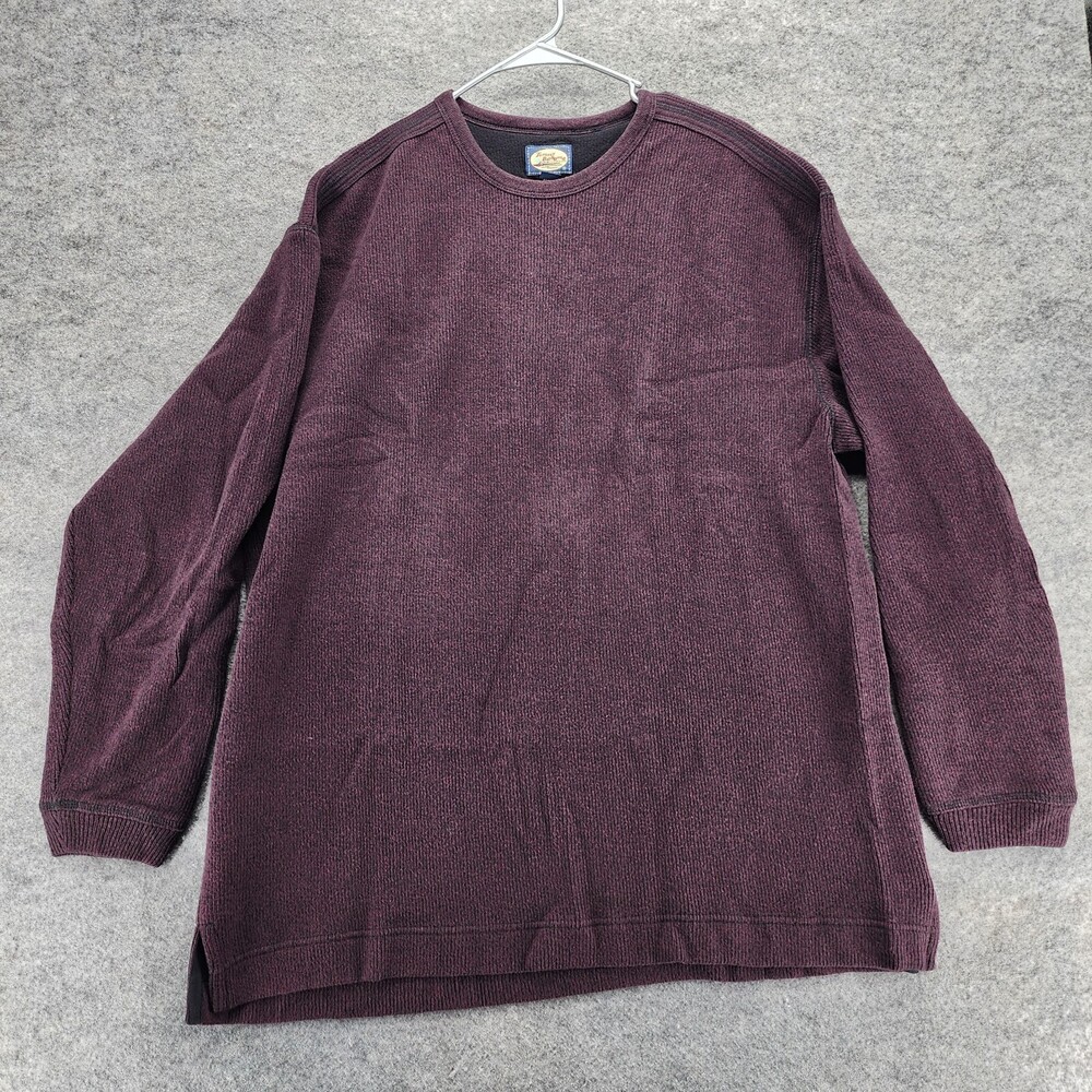 Tommy Bahama Sweatshirt Mens Extra Large Long Sleeve Red